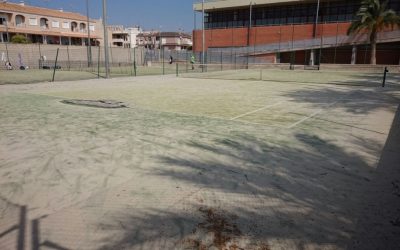 ADJUDICACIÓN OBRA DE REPARACIÓN DE LAS DOS PISTAS DE TENIS DEL POLIDEPORTIVO MUNICIPAL