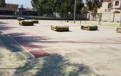 EJECUCIÓN DE LAS OBRAS DE REPARACIÓN DE LAS DOS PISTAS DE TENIS