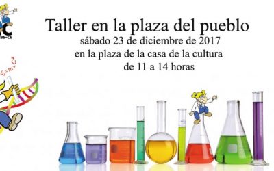 Taller en la plaza del pueblo