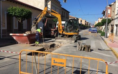 OBRAS ALCANTARILLADO CALLE MANUEL FLORES