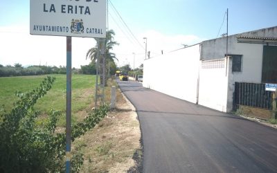 Finalizan las obras de reasfaltado y acondicionamiento del Camino La Erita de Catral