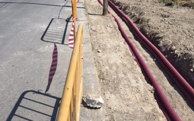 El Ayuntamiento de Catral ejecuta un nuevo carril ciclo-peatonal y renueva el alumbrado en el camino de Almoradi