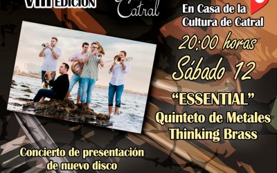 Concierto de presentación del nuevo disco del quinteto de metales Thinking Brass, «ESSENCE».