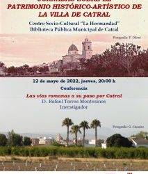 Continúan las Jornadas sobre Patrimonio Historico-Artístico de la villa de Catral.