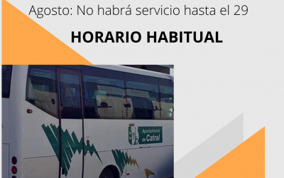 Servicio autobus municipal