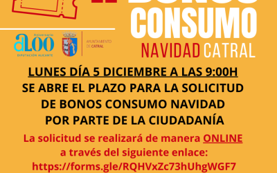 SOLICITUD II BONOS CONSUMO: NAVIDAD CATRAL 2022