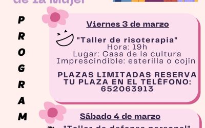 Actividades 8 de Marzo, día Internacional de la mujer