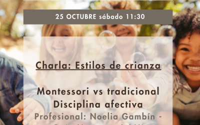 Charla: Estilos de crianza