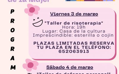 Actividades 8 de Marzo, día Internacional de la mujer