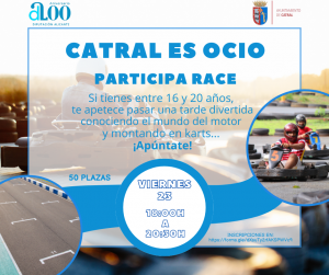 Inscripción ‘Catral es Ocio: ParticipaRace’